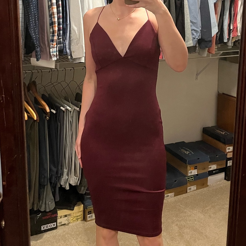 Ax paris midi dress